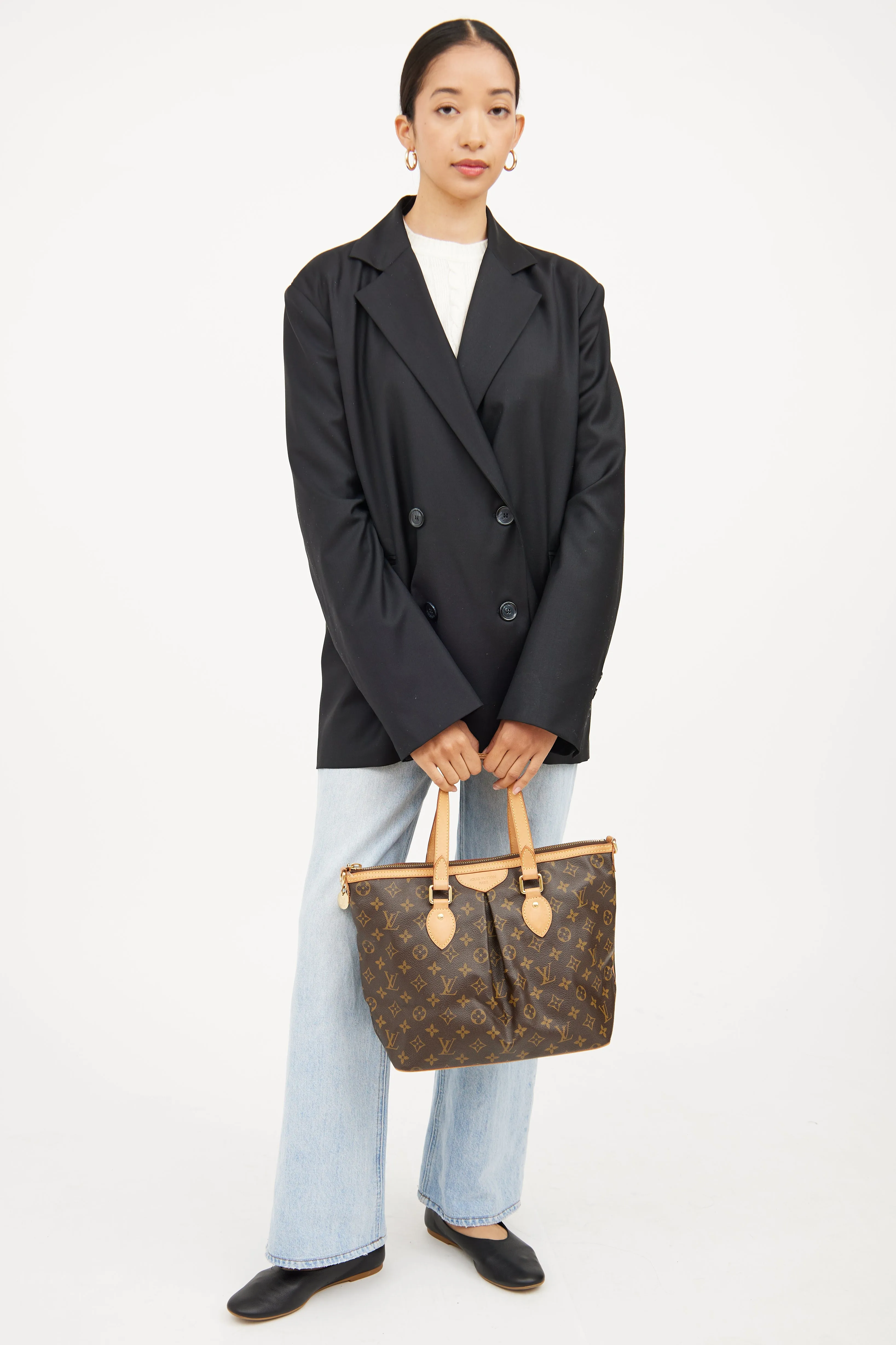 2007 Brown Monogram Palermo Bag