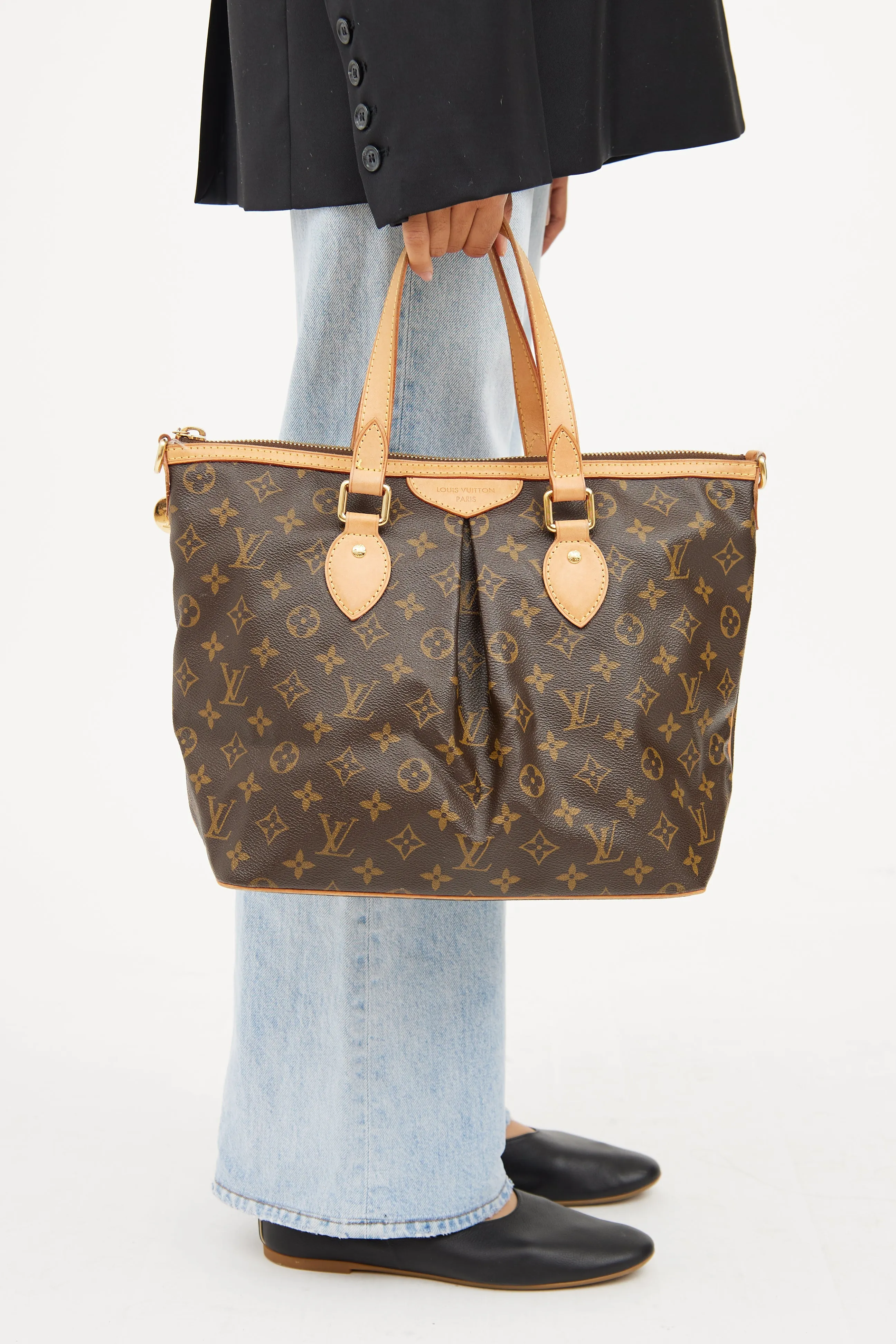 2007 Brown Monogram Palermo Bag