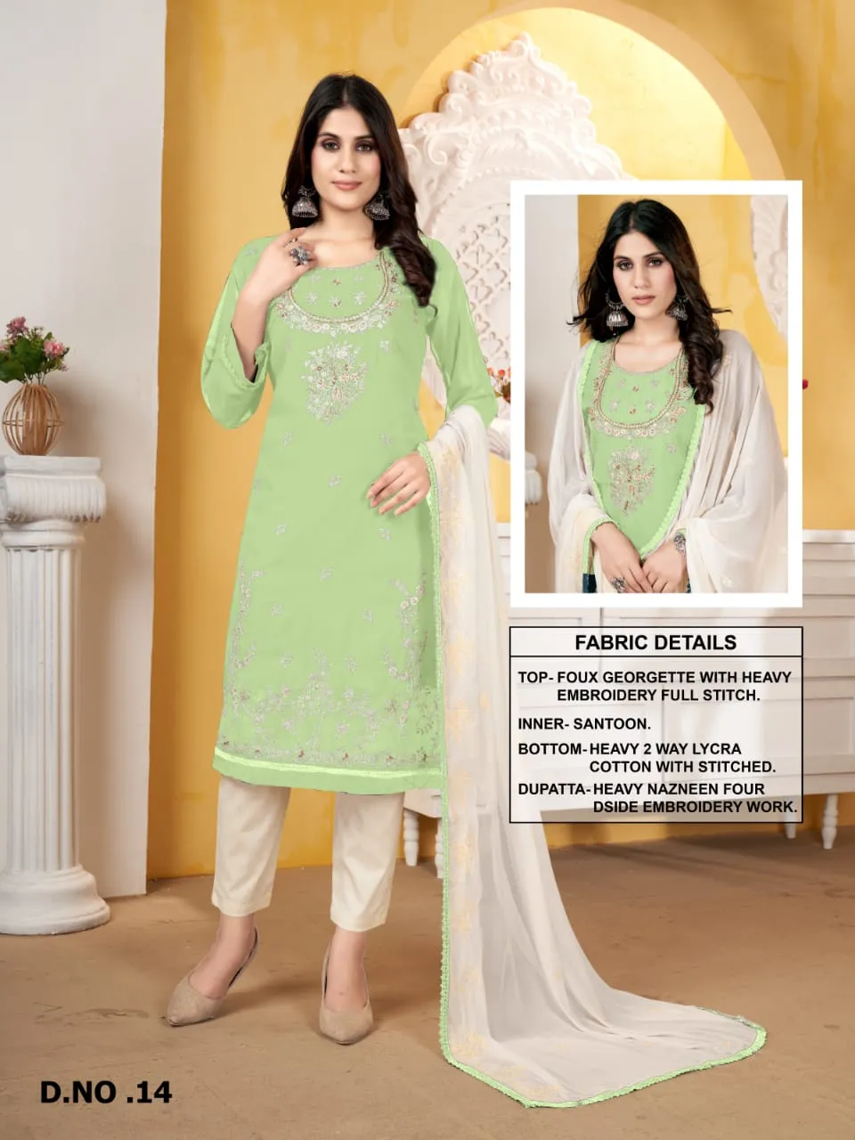 Aarsh Lunching Hit Readymade Design 014 Heavy Georgette Salwar Suit