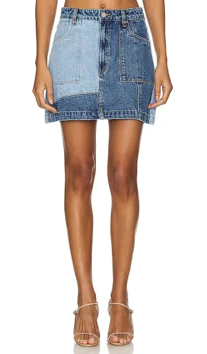 Abrand Aline Skirt in Blue