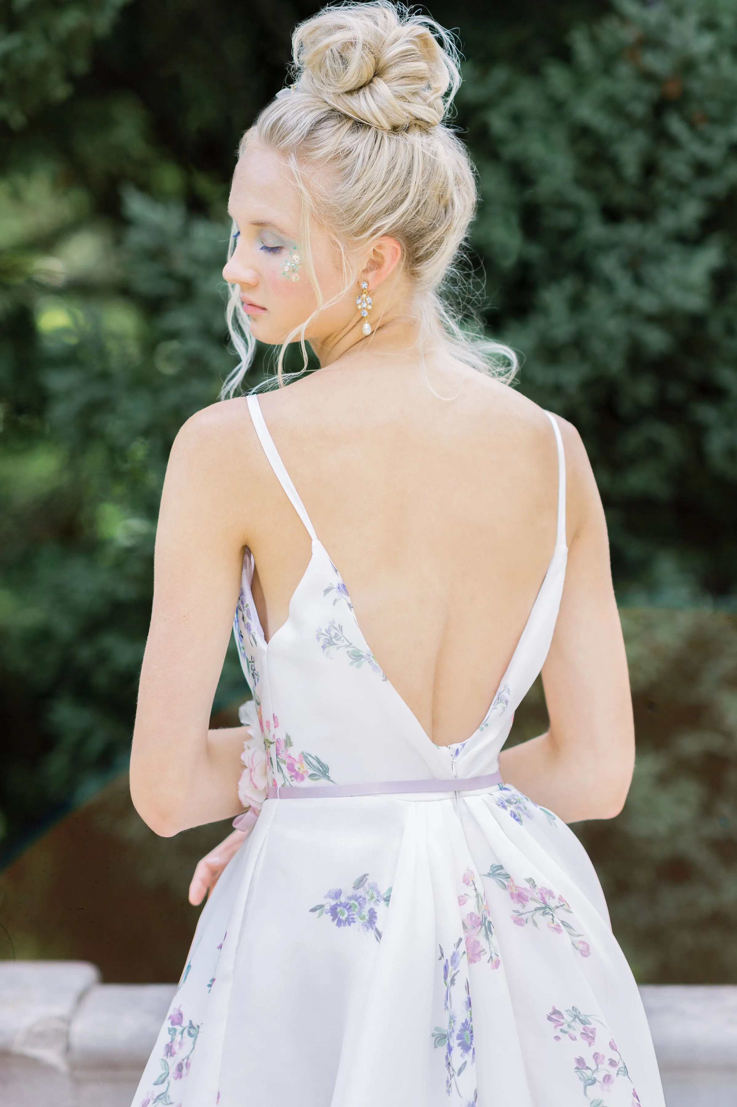 ANTHEA Floral Organza Wedding Dress