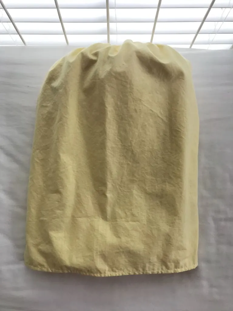 Baby Yellow Farmhouse Crib Skirt