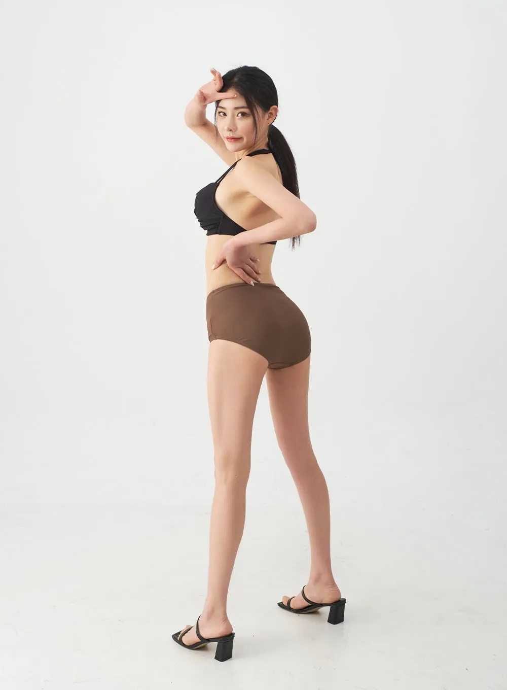 Basic High-Waisted Bikini Bottom IJ13