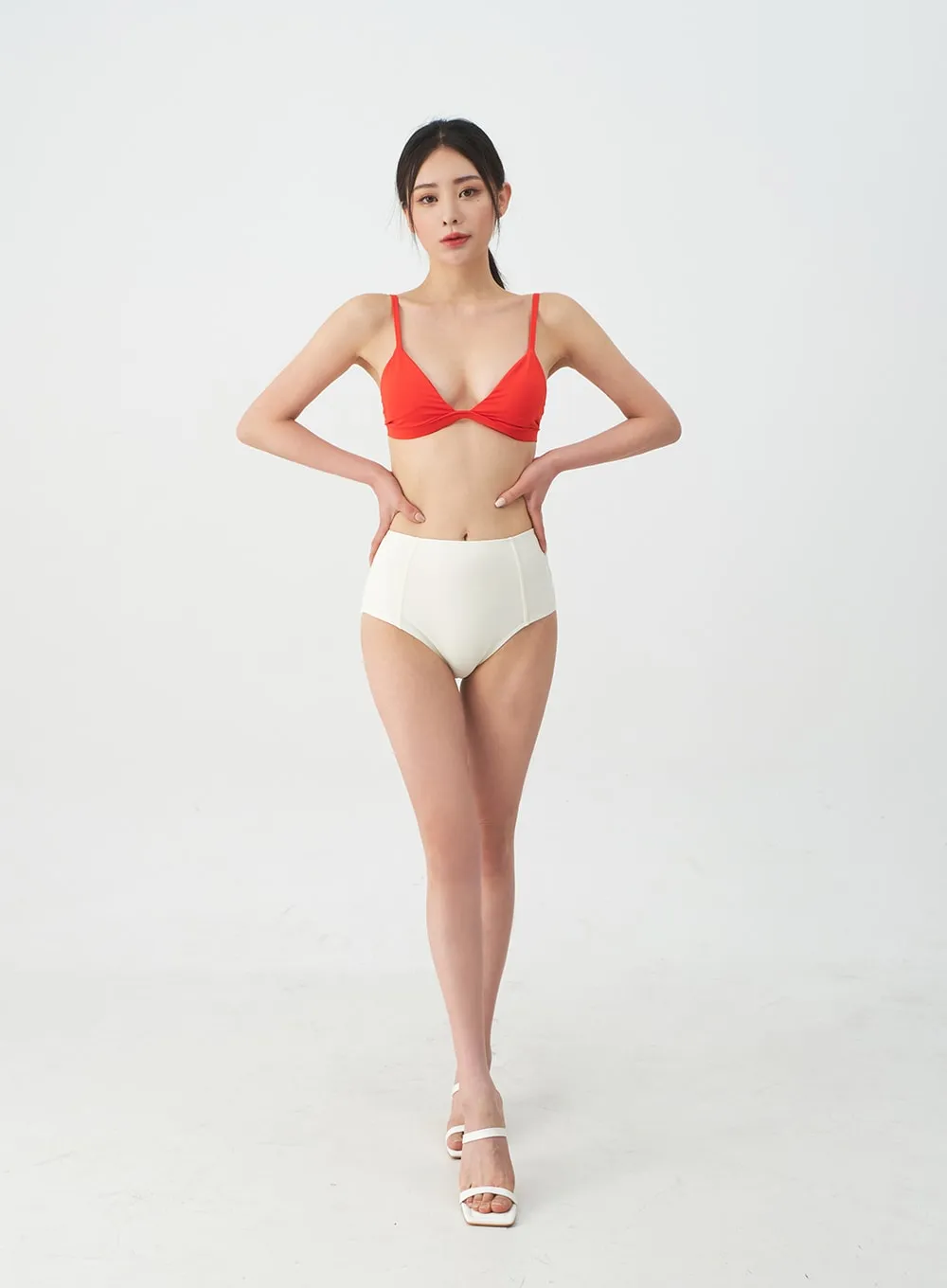 Basic High-Waisted Bikini Bottom IJ13