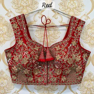 Beautiful Designer Readymade Codding Thread Work Blouse