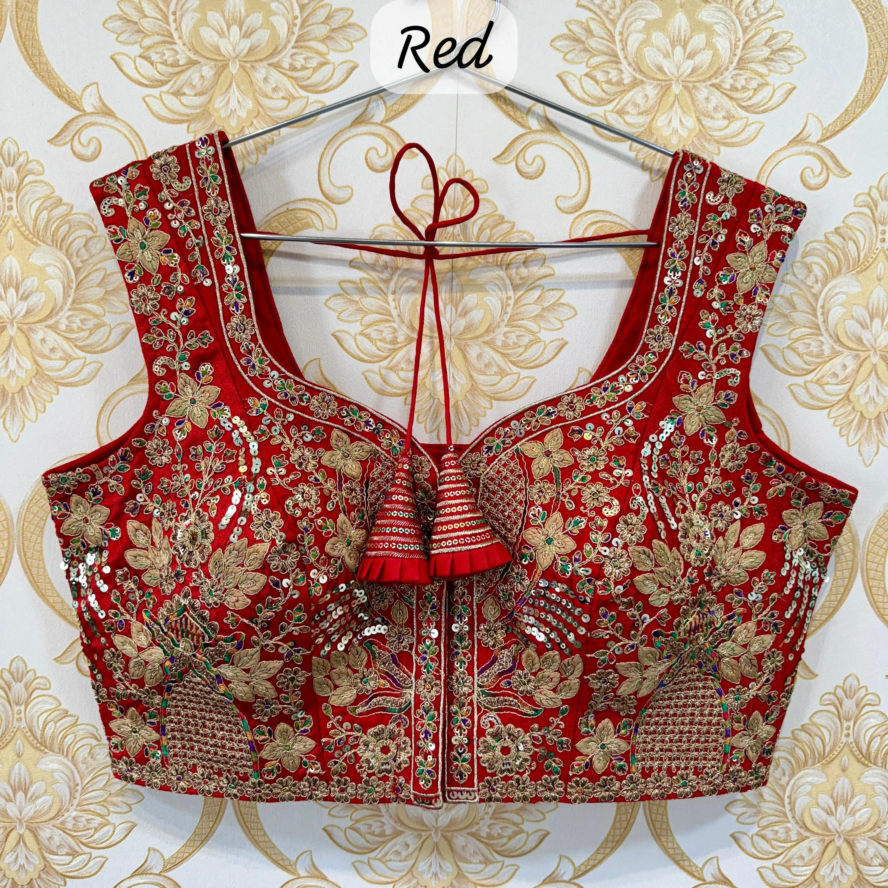 Beautiful Designer Readymade Codding Thread Work Blouse