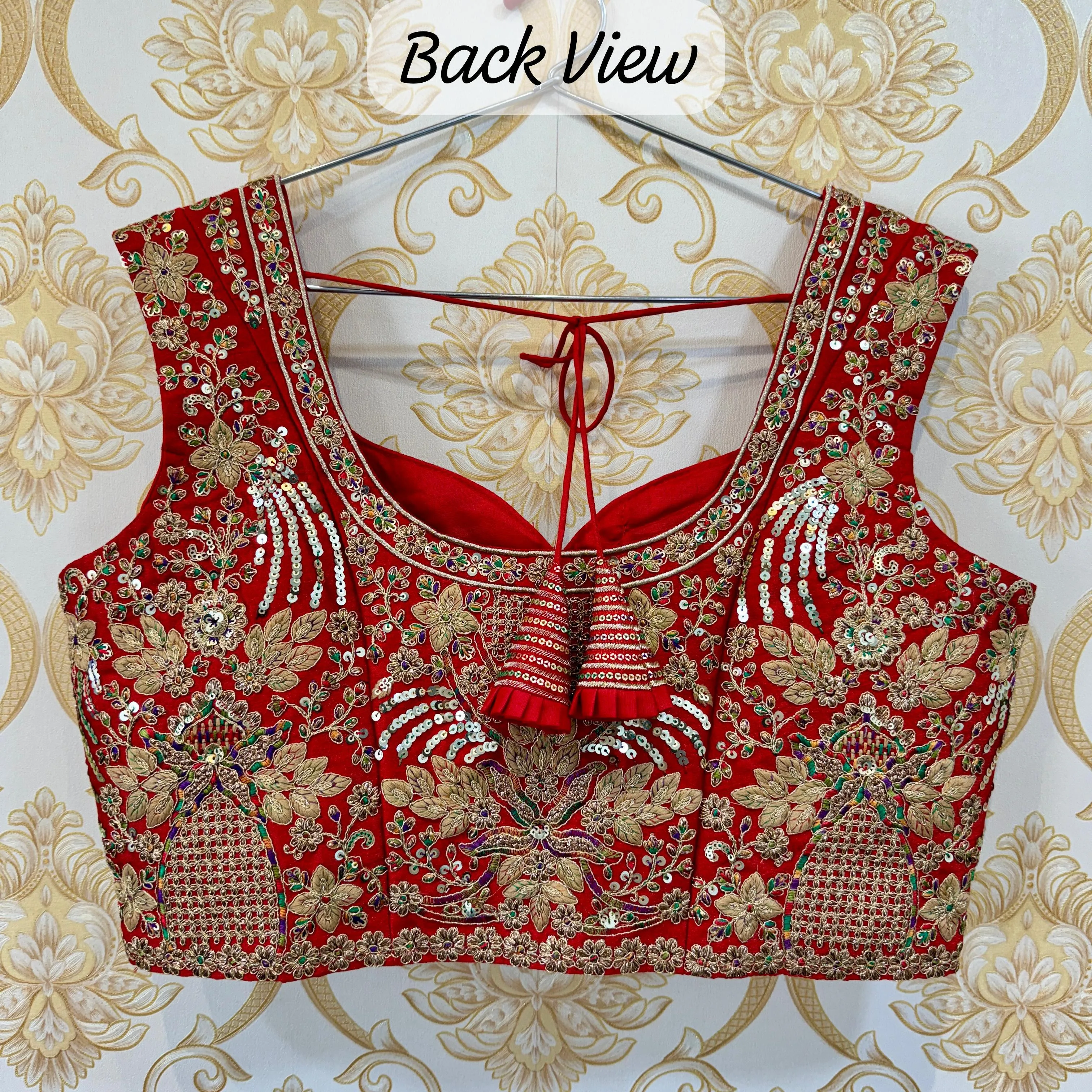 Beautiful Designer Readymade Codding Thread Work Blouse