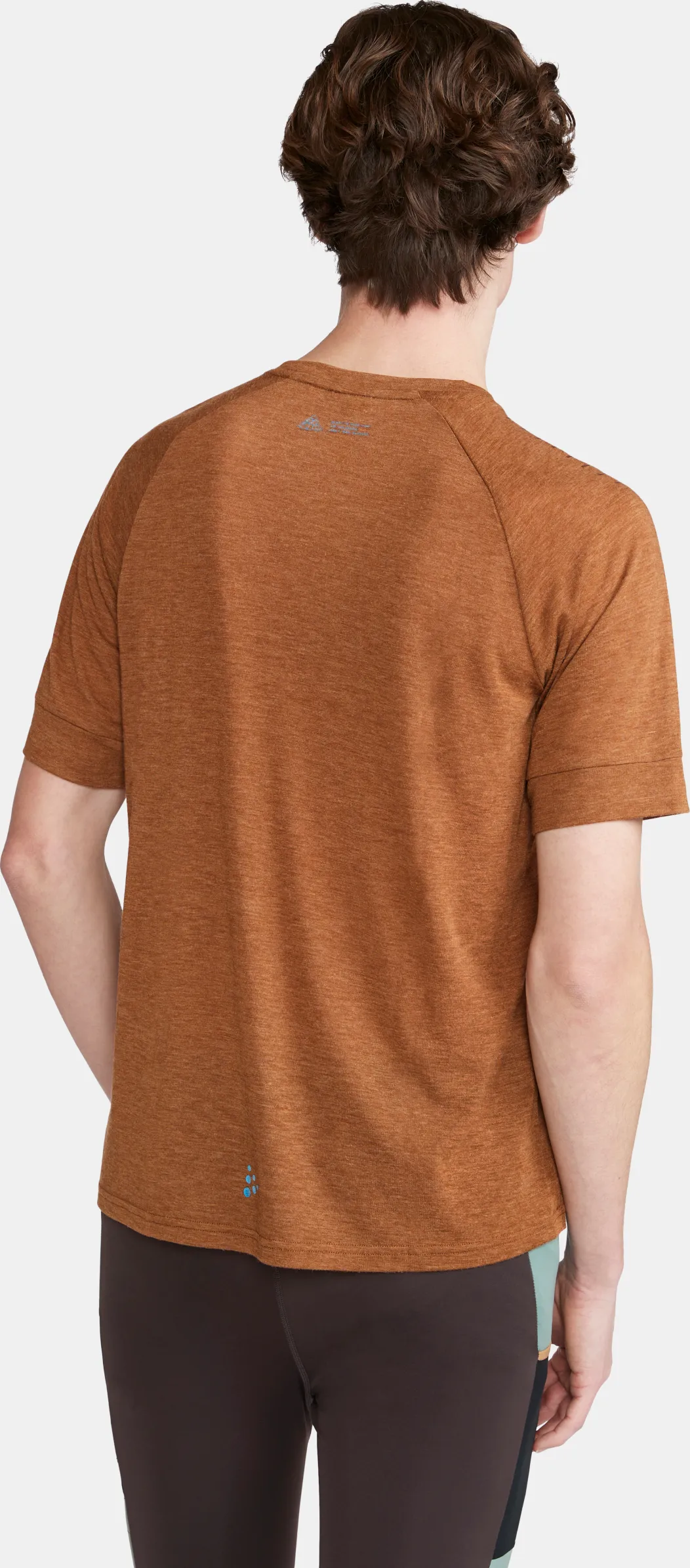 Craft Men&#x27;s Advance Trail Wool Short Sleeve Tee  Roots/Melange | Buy Craft Men&#x27;s Advance Trail Wool Short Sleeve Tee  Roots/Melange here | Outnorth