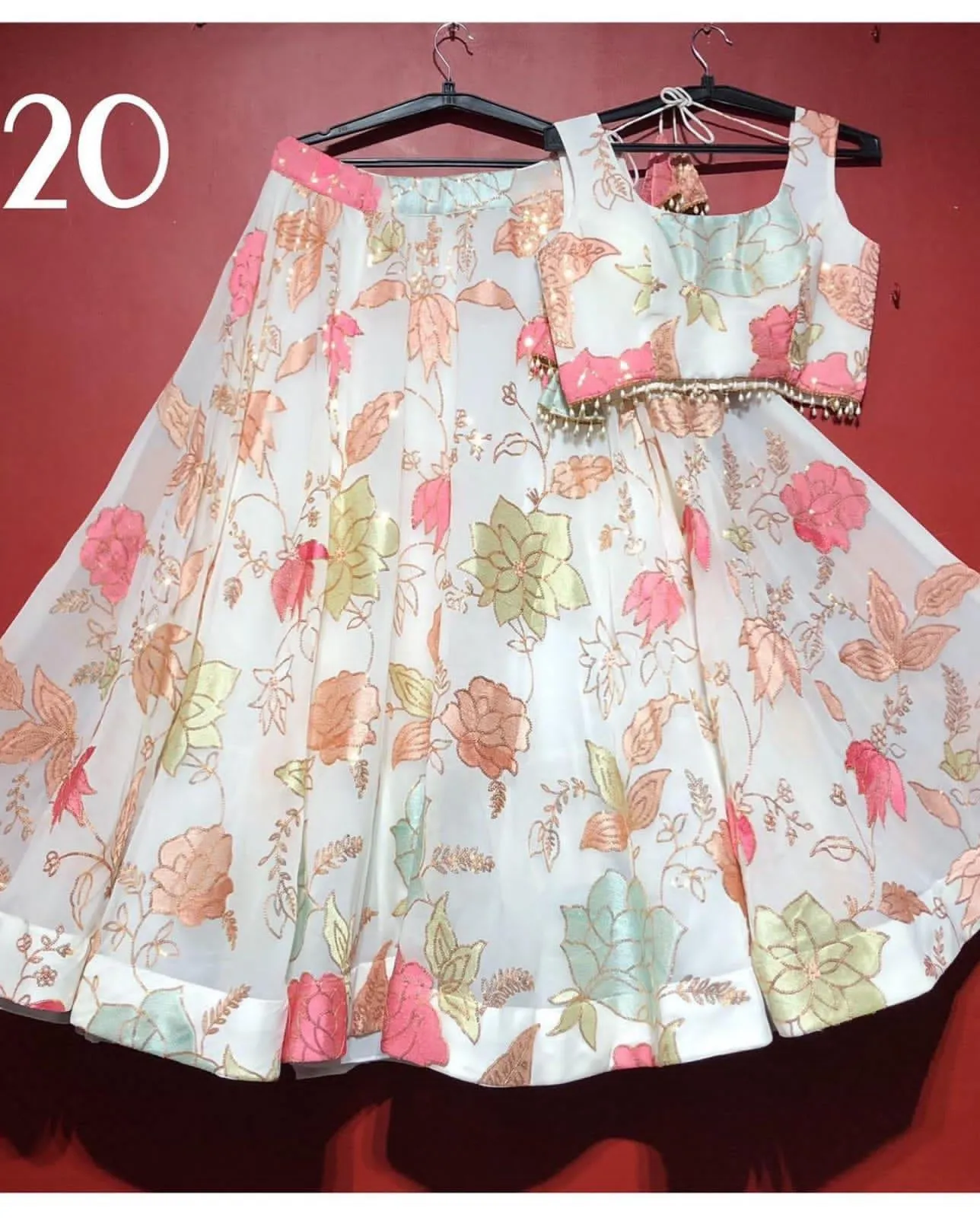 Crop Top Lehenga