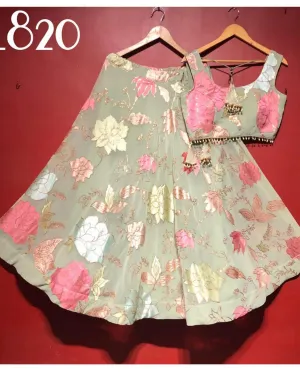 Crop Top Lehenga