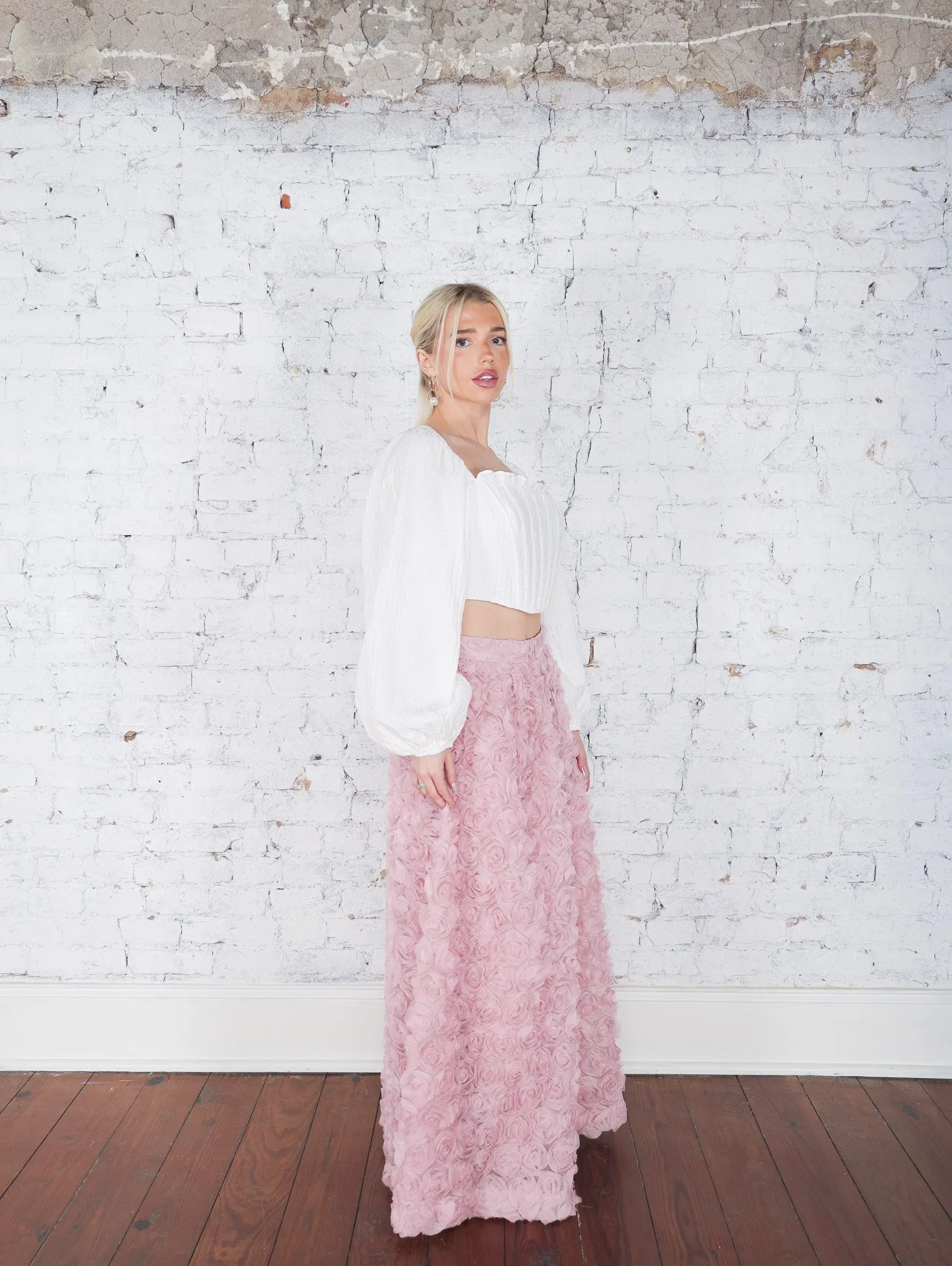 Desiree Rose Maxi Skirt