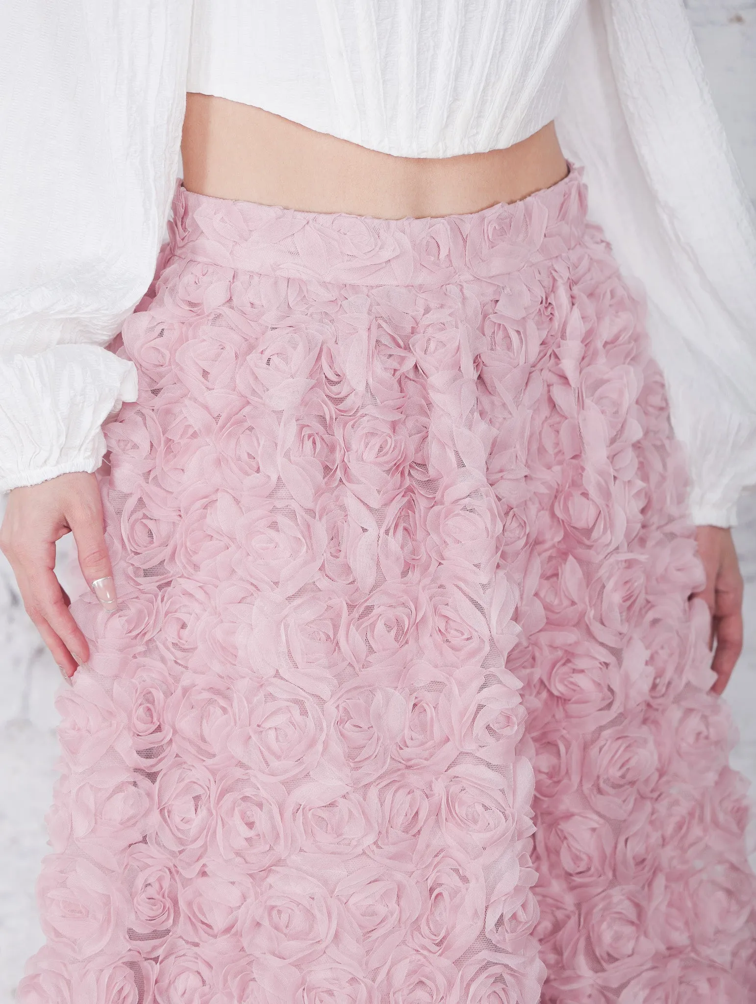 Desiree Rose Maxi Skirt