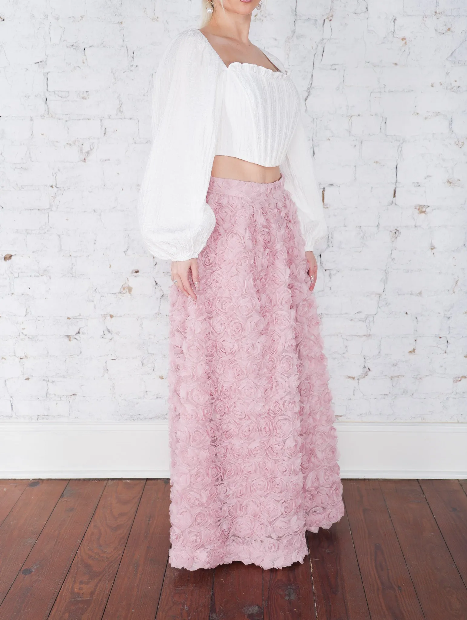 Desiree Rose Maxi Skirt