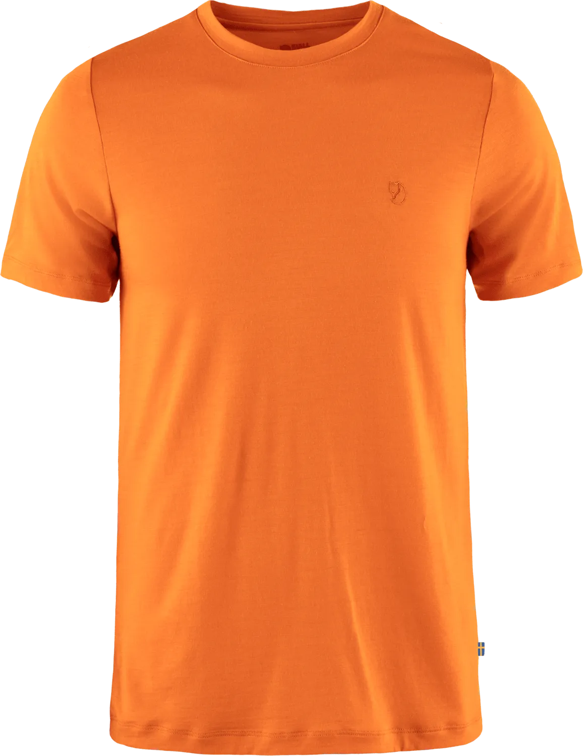 Fjällräven Men&#x27;s Abisko Wool Short Sleeve Sunset Orange | Buy Fjällräven Men&#x27;s Abisko Wool Short Sleeve Sunset Orange here | Outnorth