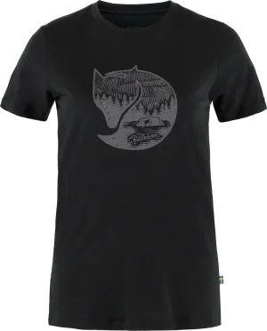 Fjällräven Women&#x27;s Abisko Wool Fox Short Sleeve Black/Iron Grey | Buy Fjällräven Women&#x27;s Abisko Wool Fox Short Sleeve Black/Iron Grey here | Outnorth