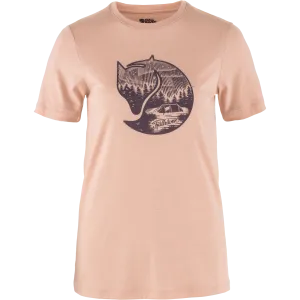 Fjällräven Women&#x27;s Abisko Wool Fox Short Sleeve Chalk Rose-Port | Buy Fjällräven Women&#x27;s Abisko Wool Fox Short Sleeve Chalk Rose-Port here | Outnorth