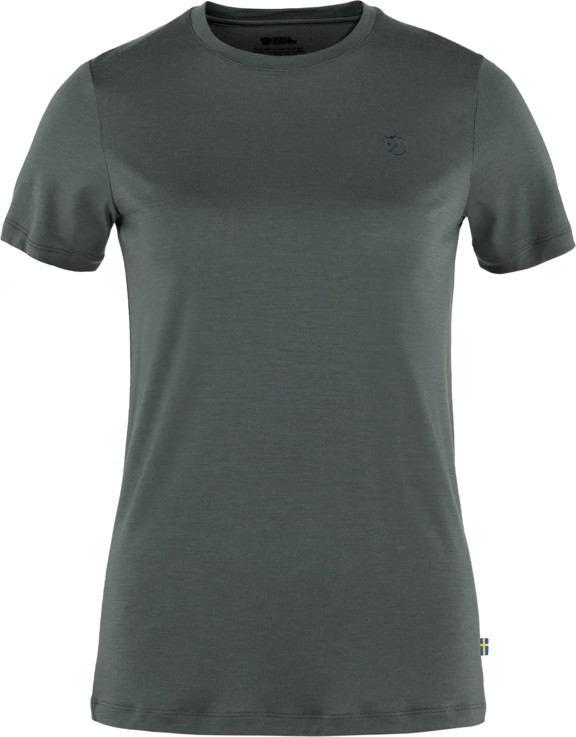 Fjällräven Women&#x27;s Abisko Wool Short Sleeve Basalt | Buy Fjällräven Women&#x27;s Abisko Wool Short Sleeve Basalt here | Outnorth