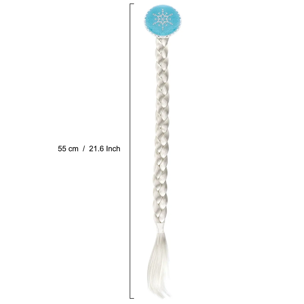 KAWELL Snow Queen Princess Elsa Costumes Birthday Dress Up for Little Girls with Crown,Mace,Gloves Accessories