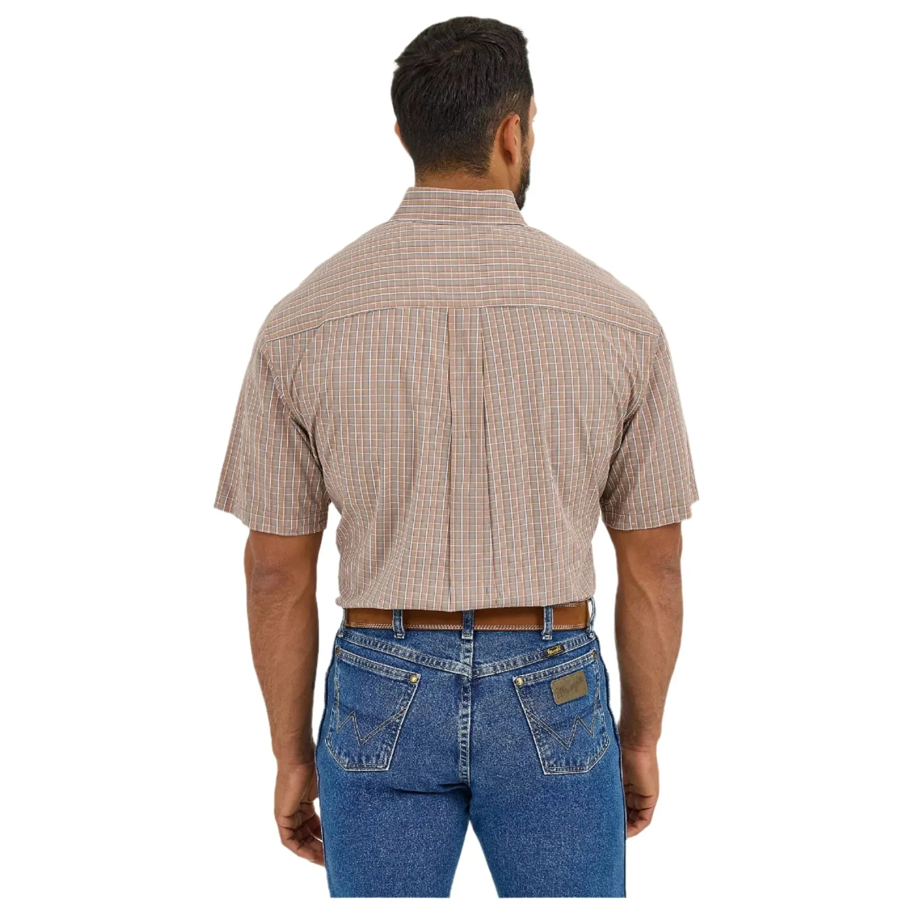 Men's Wrangler  George Strait™ Short Sleeve Two Pocket Button Down Shirt 112365413