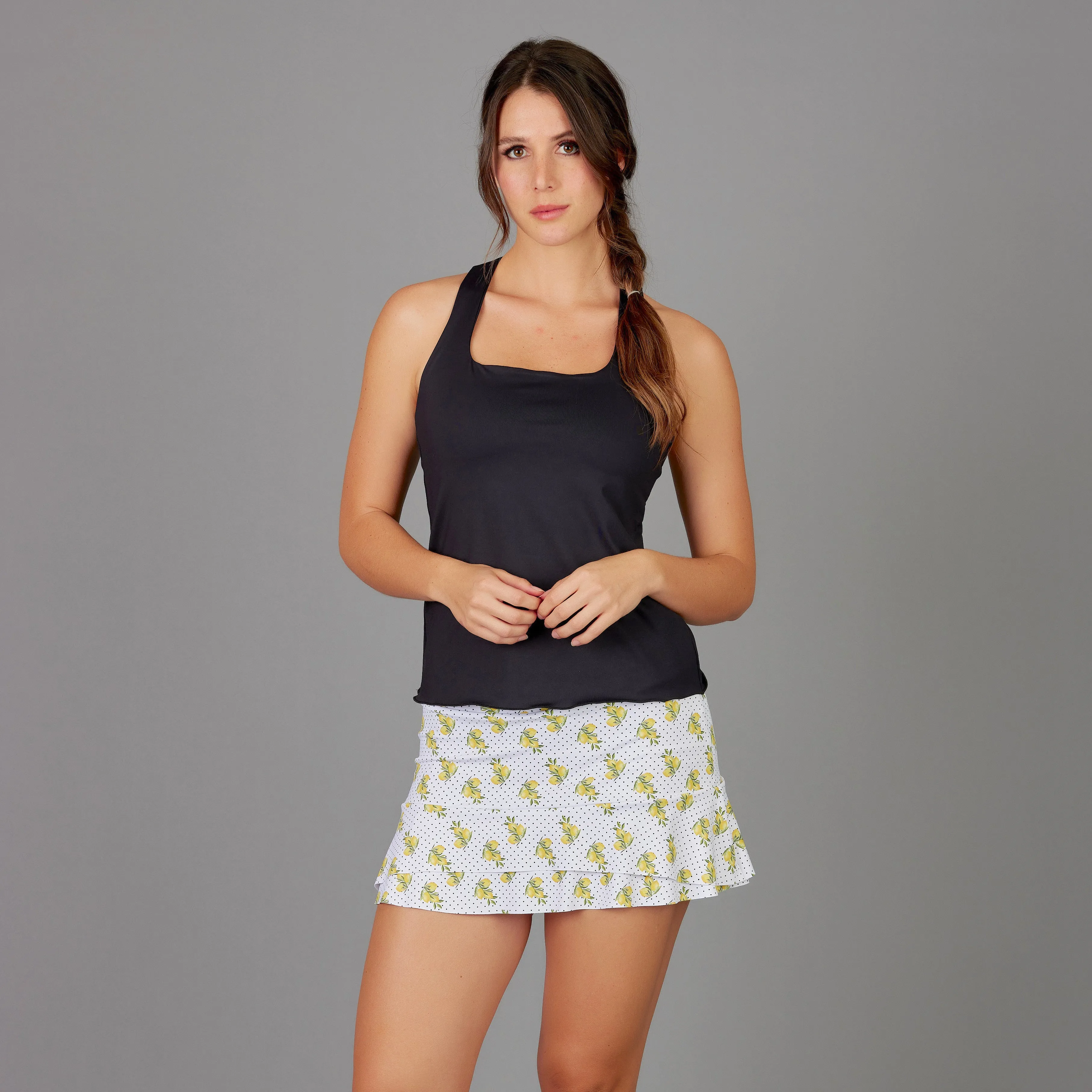 Mini Lemons Short Skort (print)