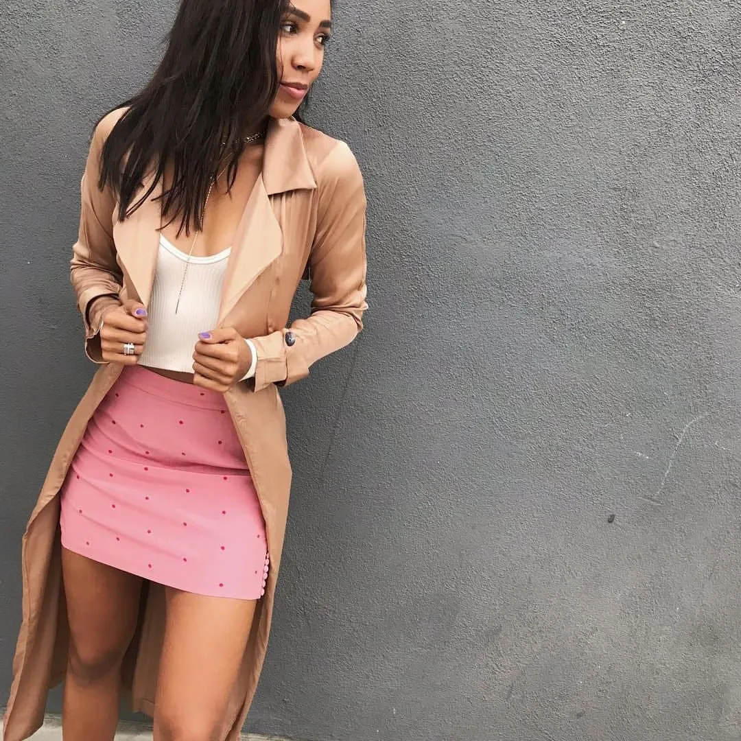 ROSIE DOT MINI SKIRT