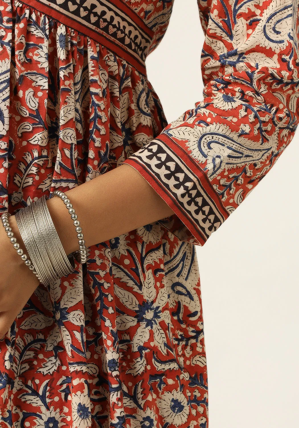 Vintage Charm Cotton Dress