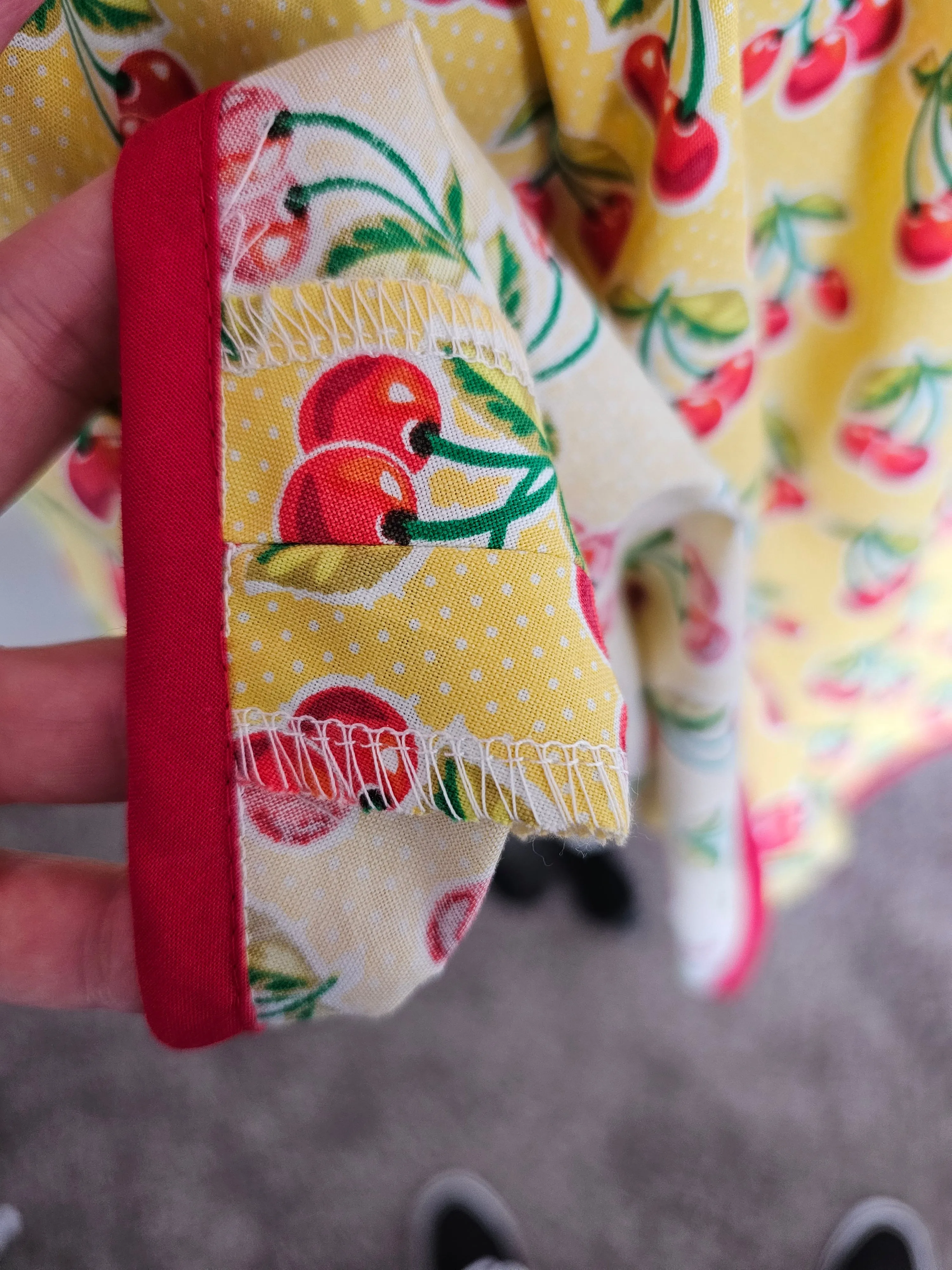 Women's Skirt- Cherries